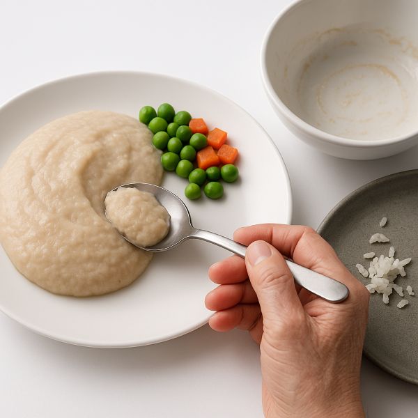 嚥下調整食が低栄養を招くリスク