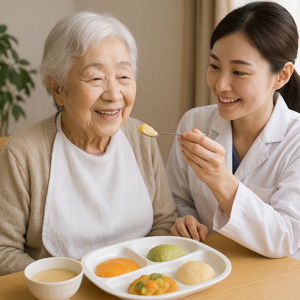 美味しく栄養価の高い嚥下調整食の提供の重要性